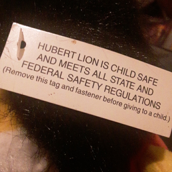 Hubert lion plush - Picture 3 of 4